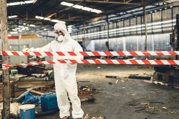 Professional Trauma Scene Cleanup technician working in Coal Hill, AR